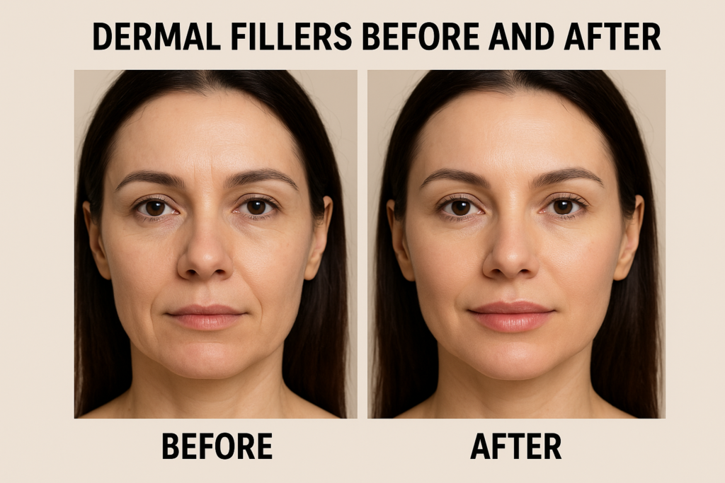 Dermal Fillers Before and After